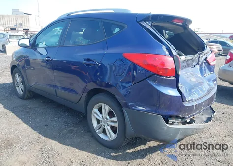 2012 Hyundai Tucson Gls from USA, damaged, VIN KM8JUCAC5CU375894